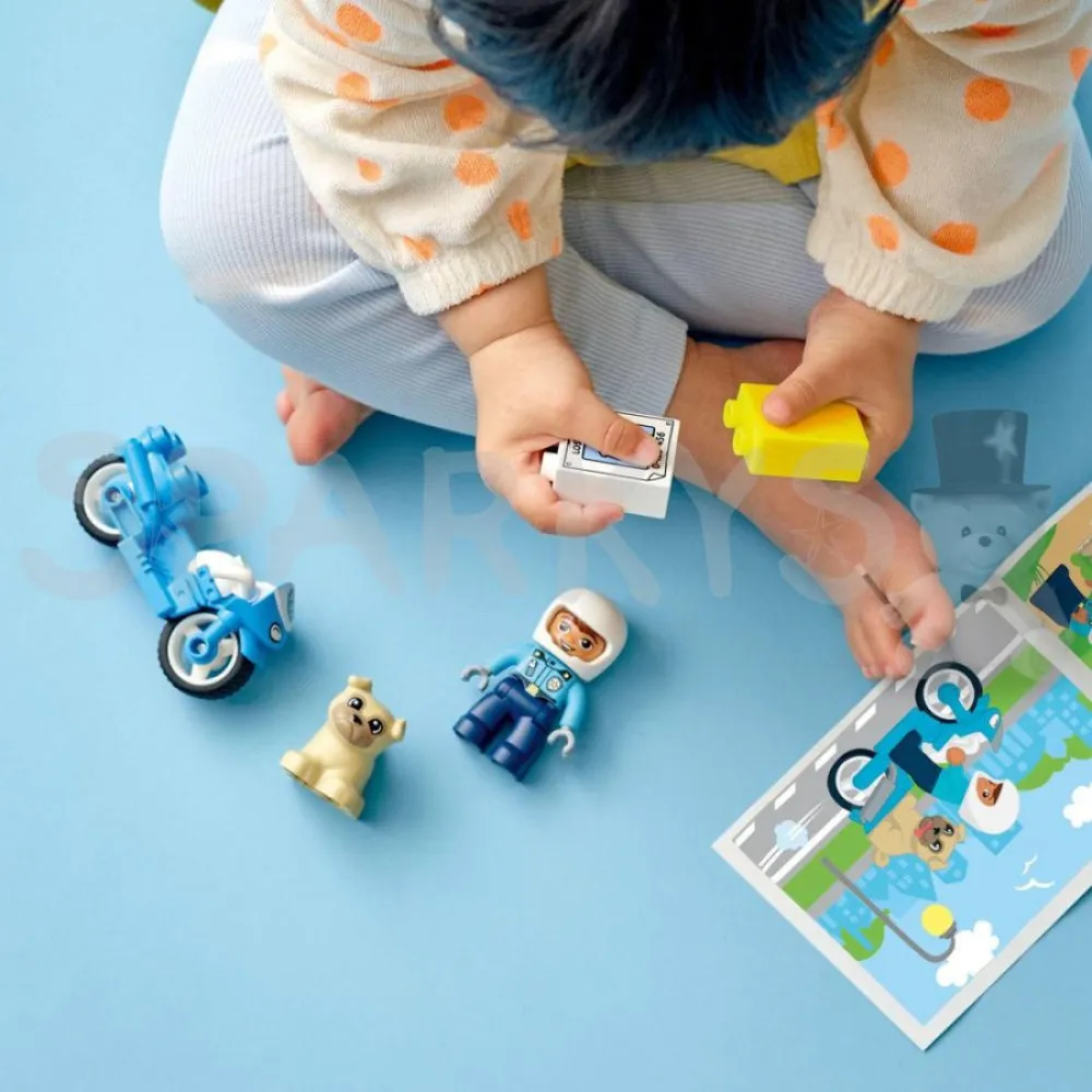 DUPLO® 10967 Policijski motocikel