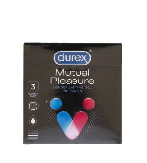 Durex Mutual Pleasure kondomi 3 kosಿ
