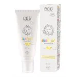 Eco Cosmetics Otroški fluid za sončenje SPF 50+ BIO (100 ml) - z naravnim mineralnim filtrom