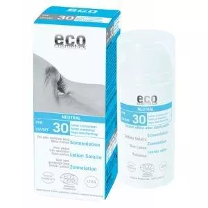 Eco Cosmetics Nevtralna krema za sončenje brez parfuma SPF 30 BIO (100ml)
