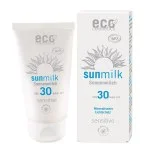 Eco Cosmetics Mleko za sončenje SPF 30 Sensitive BIO (75 ml) - z naravnimi mineralnimi filtri