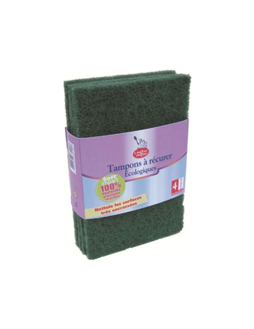 Ecodis La Droguerie Ecologique by Roughen gobice za umazane površine (4 kosi)