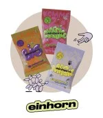 Einhorn Kondomi Big 3 kosi - veganski, brez dišav