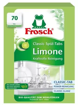 Frosch ECO Classic tablete za pomivanje posode limona (70 tablet)