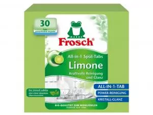 Frosch ECO tablete za pomivanje posode all in 1 Lemon (30 tablet)