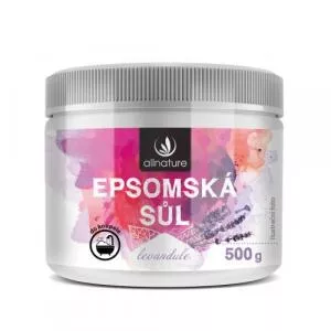Allnature Epsomska sol sivka 500 g