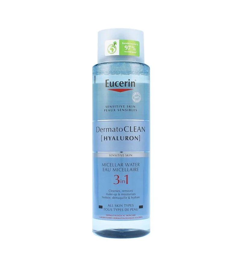 DermatoClean Hyaluron micelarna čistilna voda 3 v 1 400 ml