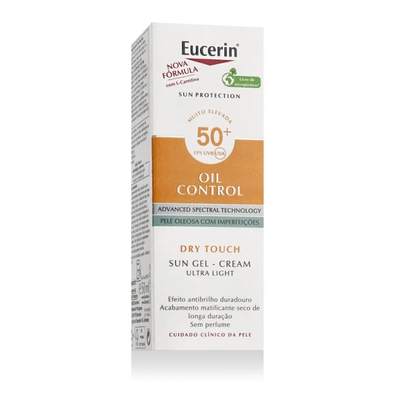 Gel-krema za zaščito pred soncem za nadzor sebuma SPF 50+ 50 ml