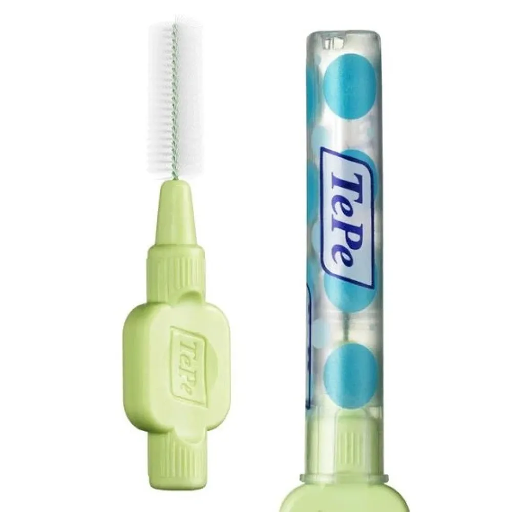 Extra Soft medzobne ščetke 5 zelene (0,8 mm) 8 kosov