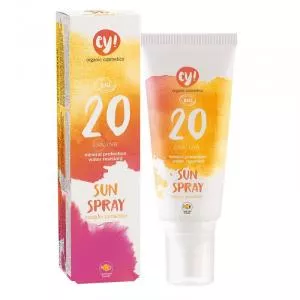 Ey! Sprej za zaščito pred soncem SPF 20 BIO (100 ml) - 100 % naraven, z mineralnimi pigmenti