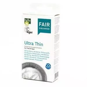 Fair Squared Kondomi Ultra Thin (10 kosov) - veganski in pravična trgovina