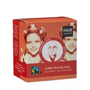 Fair Squared Trdno kavno milo za britje (2 x 80 g vrečke)
