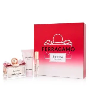 Salvatore Ferragamo Signorina 100 ml + EDP MINI 10 ml + BL parfumska voda za ženske