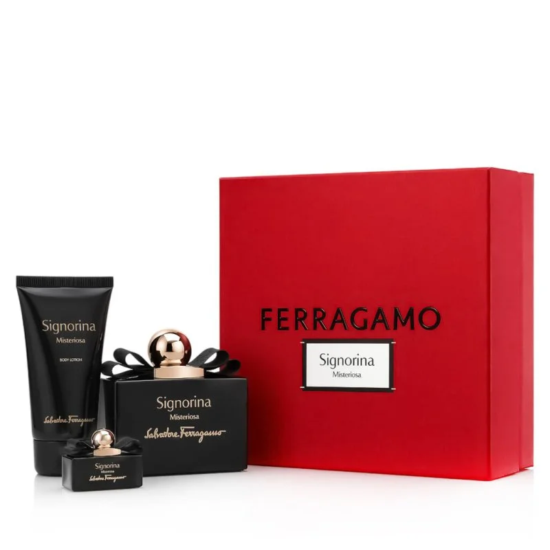 Signorina Misteriosa parfumska voda za ženske 100 ml + EDP MINI 5 ml + mleko za telo