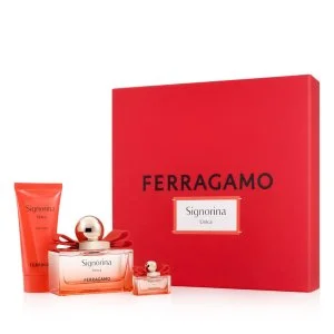Salvatore Ferragamo Signorina Unica 100 ml + EDP MINI 5 ml + BL parfumska voda za ženske