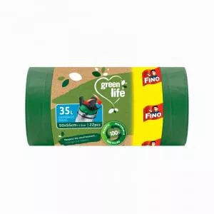 FINO Vreče za smeti Green Life Easy pack 25 μm - 35 l (22 kosov)