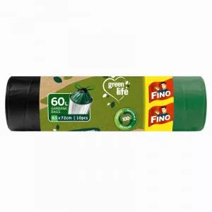 FINO Green Life zložljive vreče za smeti - 60 l (10 kosov)