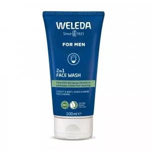 Weleda For Men 2v1 gel za čiščenje obraza in brade