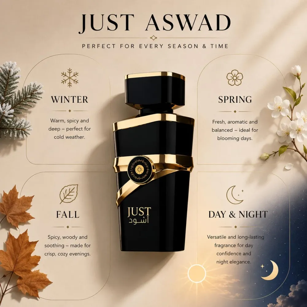 Just Aswad parfumska voda za moške 100 ml