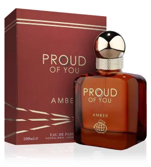 Fragrance World Proud Of You Amber parfumska voda unisex 100 ml