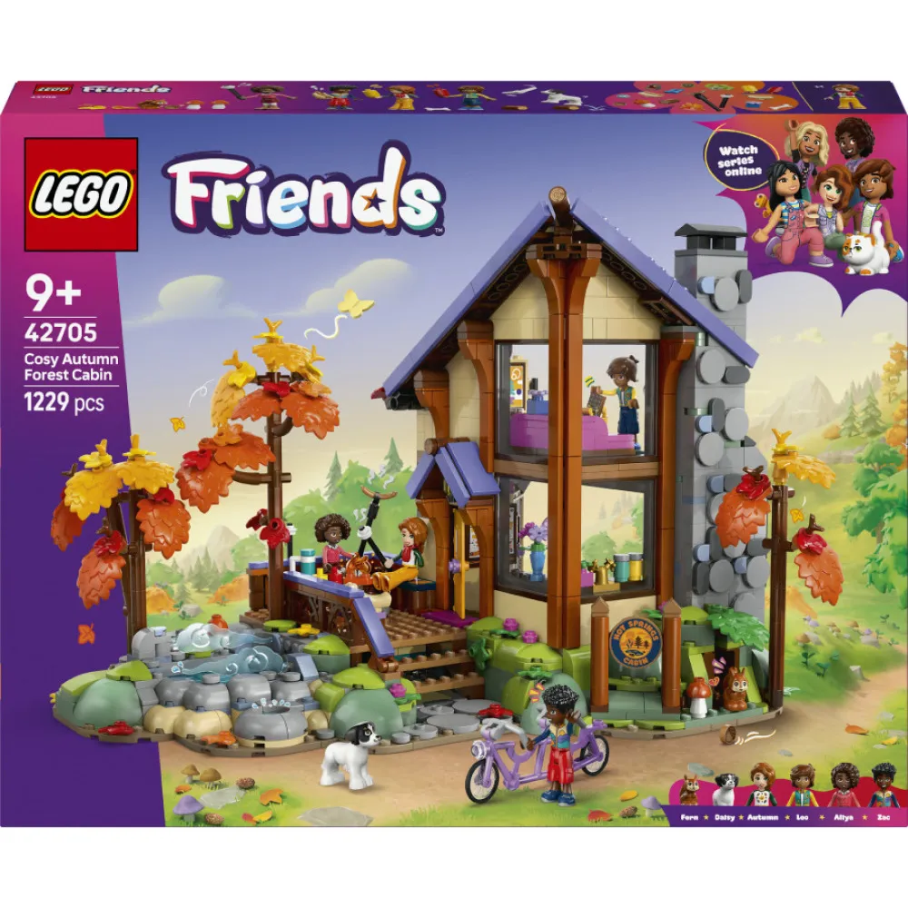 Friends 42705 Udobna koča v jesenskem gozdu