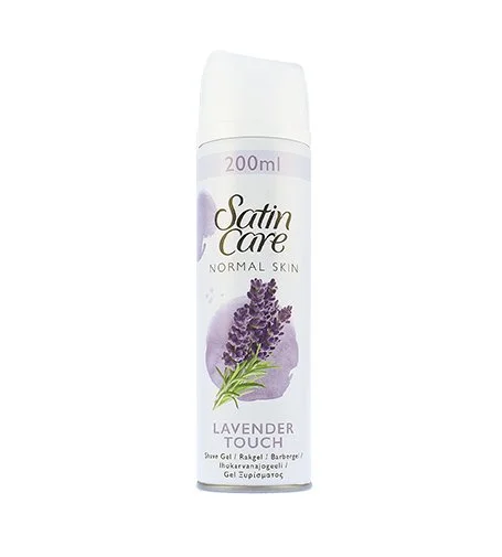 Satin Care Lavender Touch gel za britje za normalno kožo 200 ml