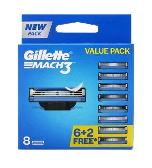 Gillette Mach3 nadomestne britvice 8 kosov