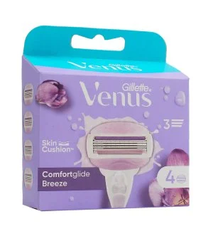 Gillette Venus Comfortglide Breeze nadomestne britvice 4 kosi