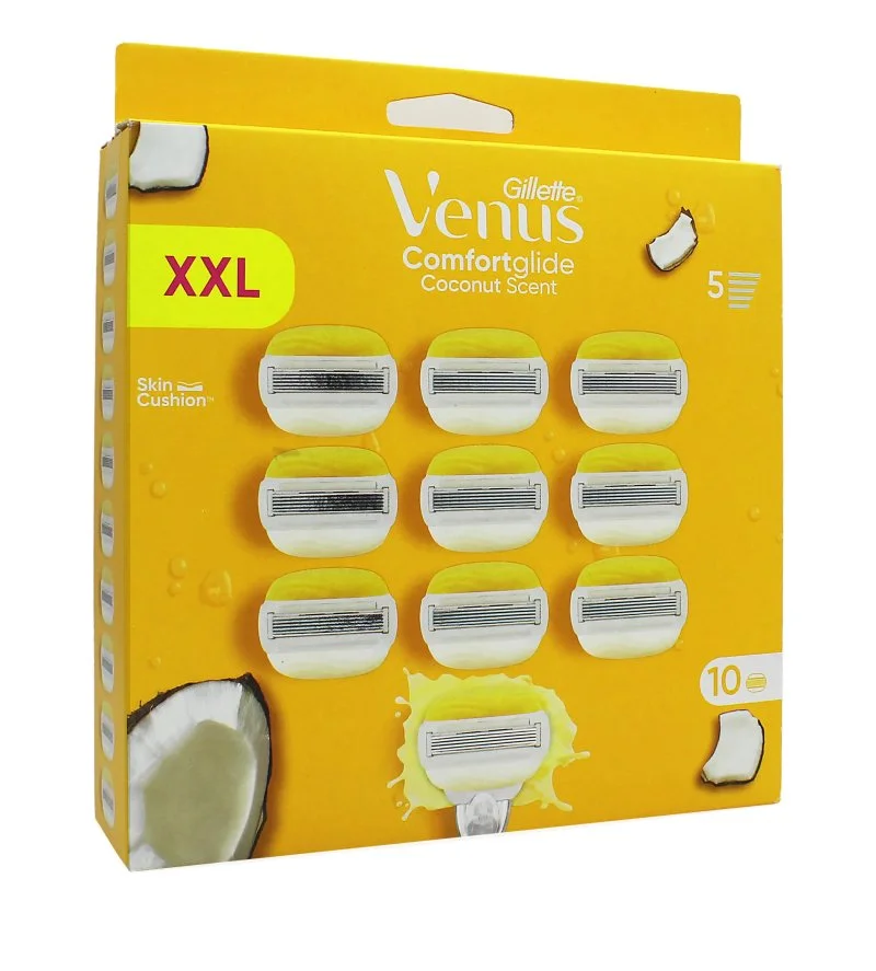 Venus Comfortglide Coconut & Olay nadomestne brivne glavice 10 kosov