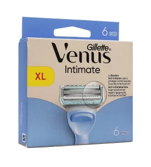 Gillette Venus Intimate nadomestne brivne glavice 6 kosov