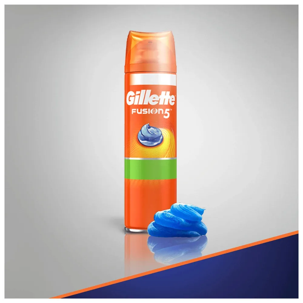 Fusion gel za britje za občutljivo kožo za moške 200 ml