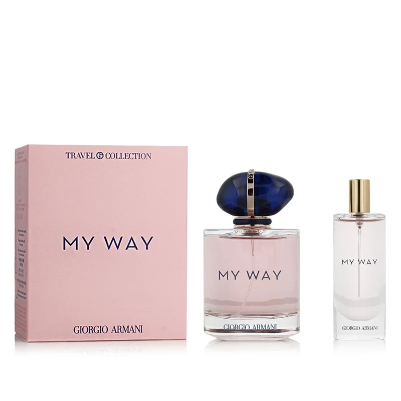 Giorgio Armani My Way 15 ml + EDP ponovno polnljiva parfumska voda za ženske 90 ml