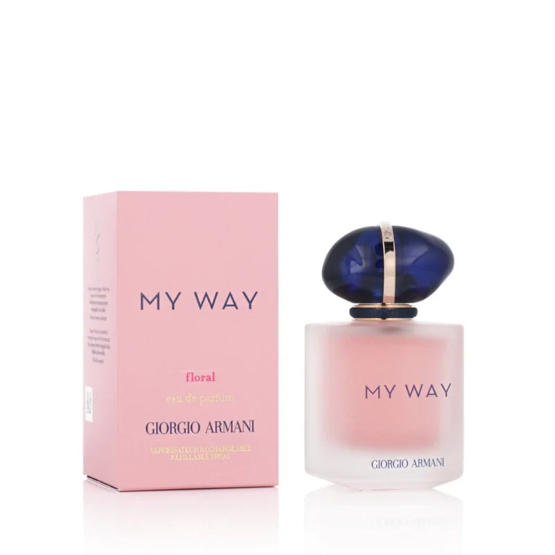 Giorgio Armani My Way Floral polnilna parfumska voda za ženske 50 ml