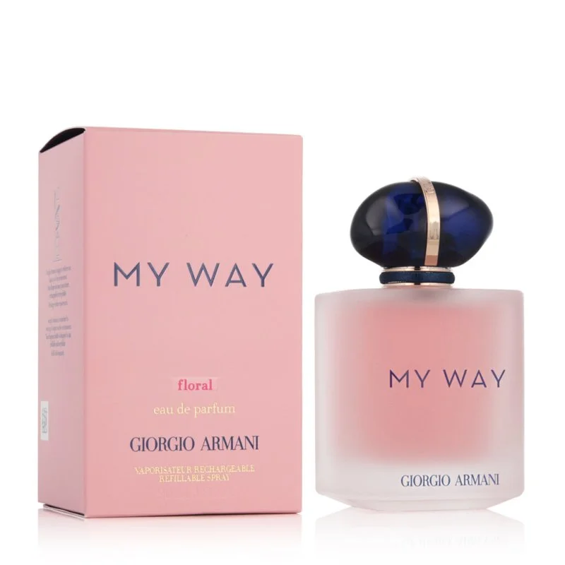 Giorgio Armani My Way Floral polnljiva parfumska voda za ženske 90 ml