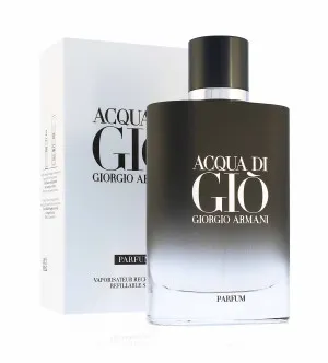 Giorgio Armani Acqua di Gio Parfum parfum polnilna steklenička za moške 100 ml