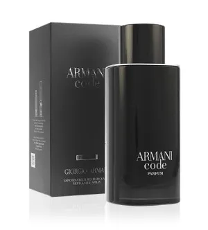 Giorgio Armani Code Parfum parfume za moške 125 ml ponovno polnljiva steklenička