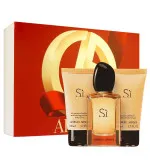 Sì darilni set za ženske parfumska voda 50 ml + gel za prhanje 50 ml + mleko za telo 50 ml 50 ml + sprchový gel 50 ml + tělové mléko 50 ml