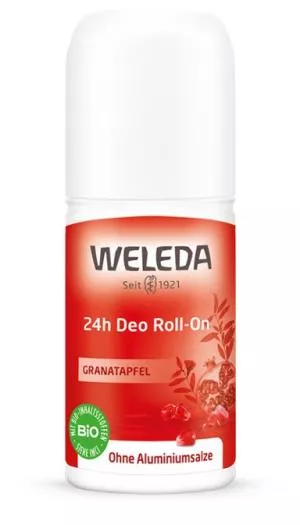 Weleda Dezodorant roll-on z granatnim jabolkom za 24 ur