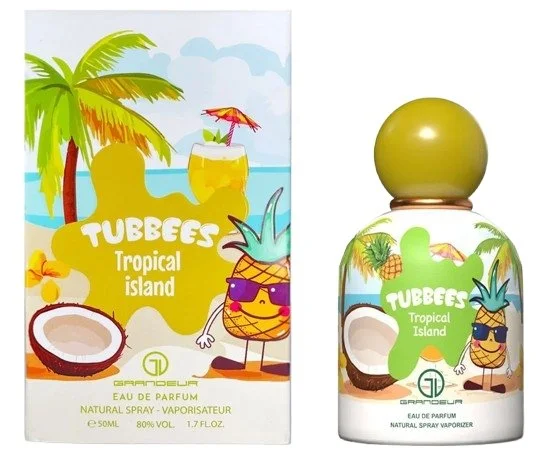Tubbees Tropical Island parfumirana voda uniseks 50 ml