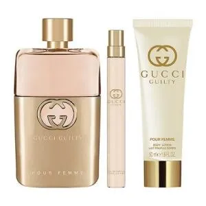 Gucci Guilty Pour Femme 90 ml + EDT MINI 10 ml + 50 ml mleko za telo