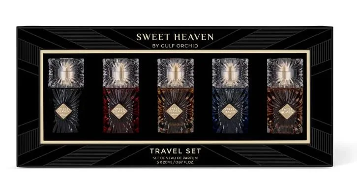 Sweet Heaven potovalni komplet unisex 5x20 ml (Heaven, Extreme, Tob, Cherry, Ice) parfumirana voda