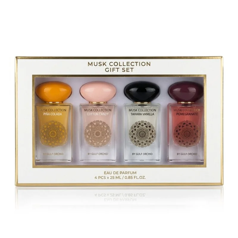 Musk Collection Velvet Edition Darilni set 4 x parfumska voda unisex 4 x 25 ml