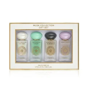 Gulf Orchid Musk Collection Aura Edition darilni set 4 x parfumska voda unisex