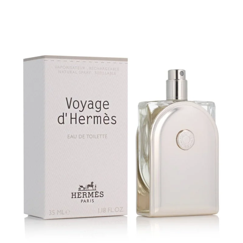 Voyage D'Hermès ponovno polnilna toaletna voda unisex 35 ml