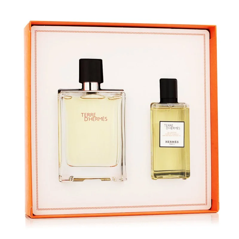 Terre D'Hermès toaletna voda za moške 100 ml + gel za prhanje 80 ml