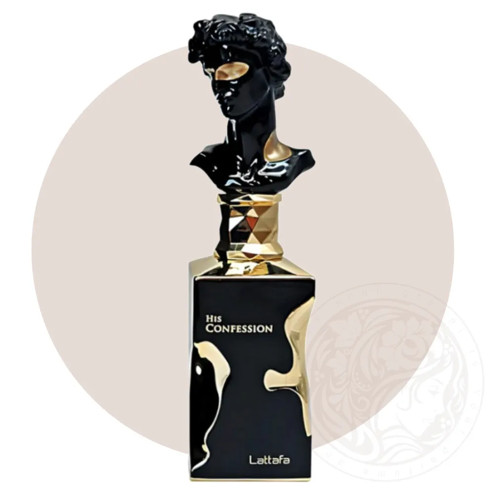 His Confession 100 ml + EDP MINI 12 ml + SG parfumska voda za moške