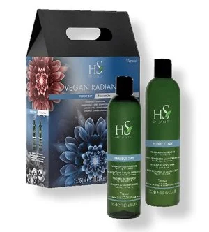 HS MILANO Vegan Radiance Daily Use komplet Frequent Use Shampoo 350 ml + Frequent Use Conditioner