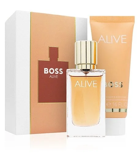 Boss Alive darilni set 30 ml + losjon za telo parfumska voda za ženske