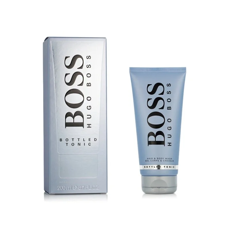 Boss Bottled Tonic gel za prhanje za telo in lase za moške 200 ml
