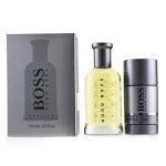 Boss Bottled darilni set za moške toaletna voda 100 ml + gel za prhanje 100 ml + deodorant 150 ml 100 ml + sprchový gel 100 ml + deosprej 150 ml